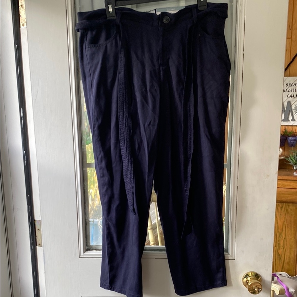 Liz Claiborne Men's Dark Blue Chinos